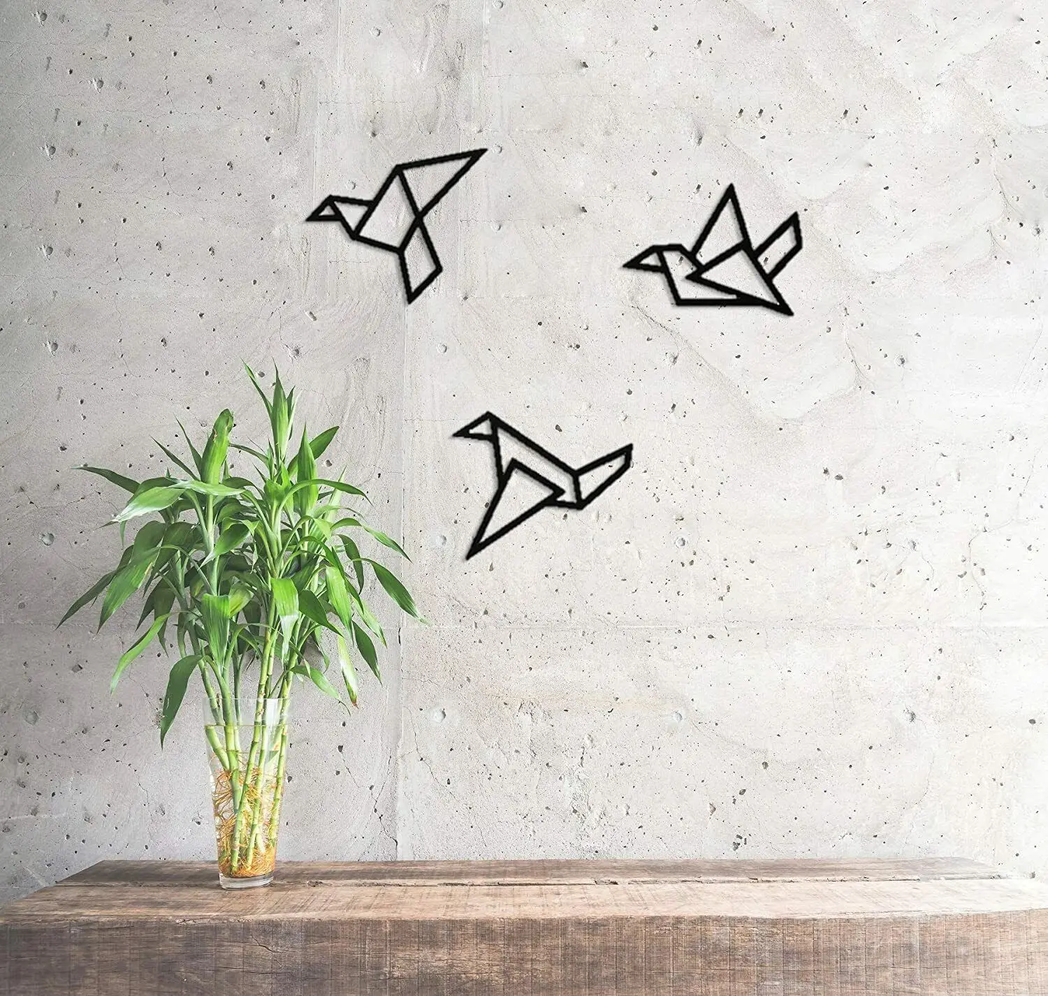 Art Craft Simple - CIFBUY 3 Adet Basit Kuş Modern