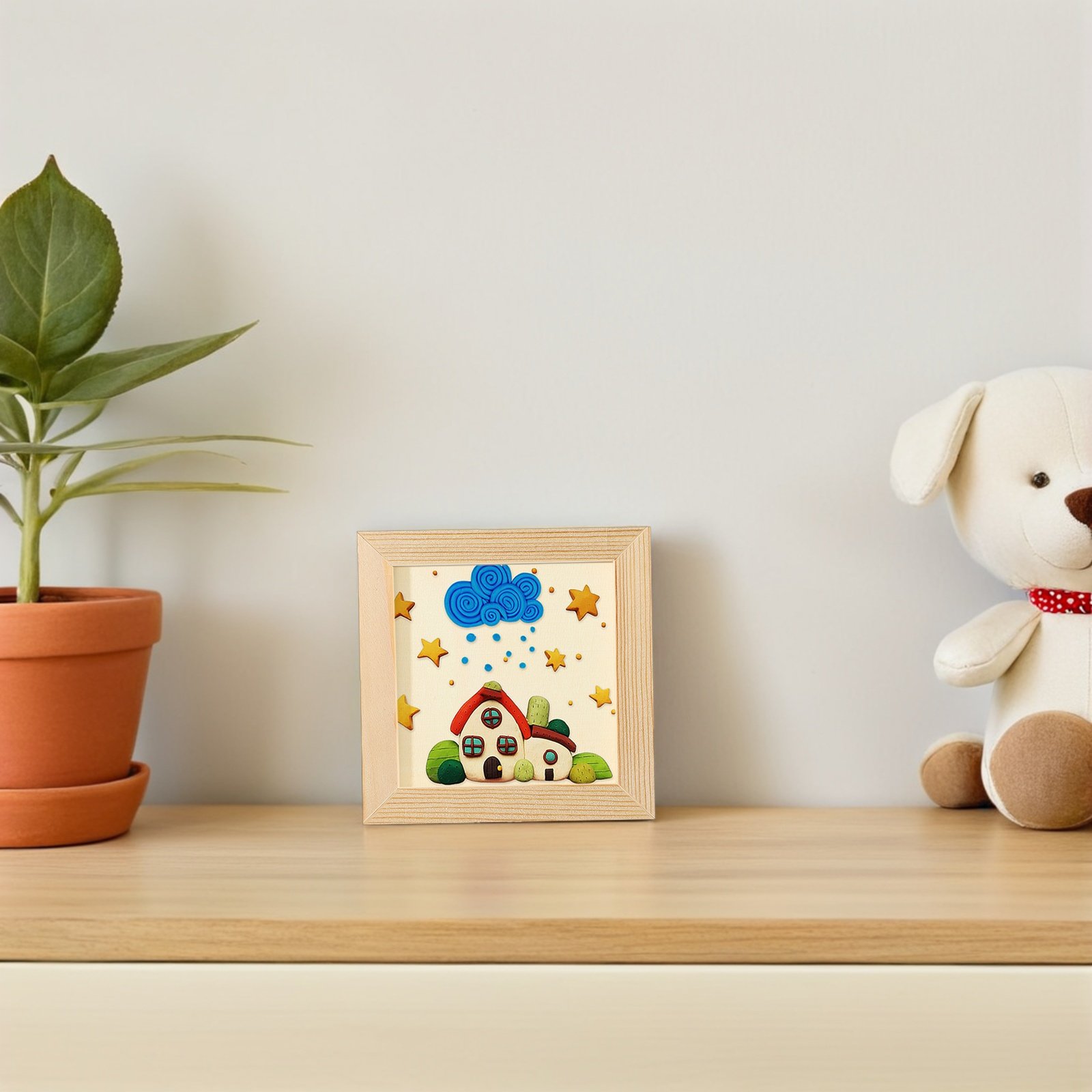 Art Craft Simple - 8 adet kil boş çerçeveler DIY