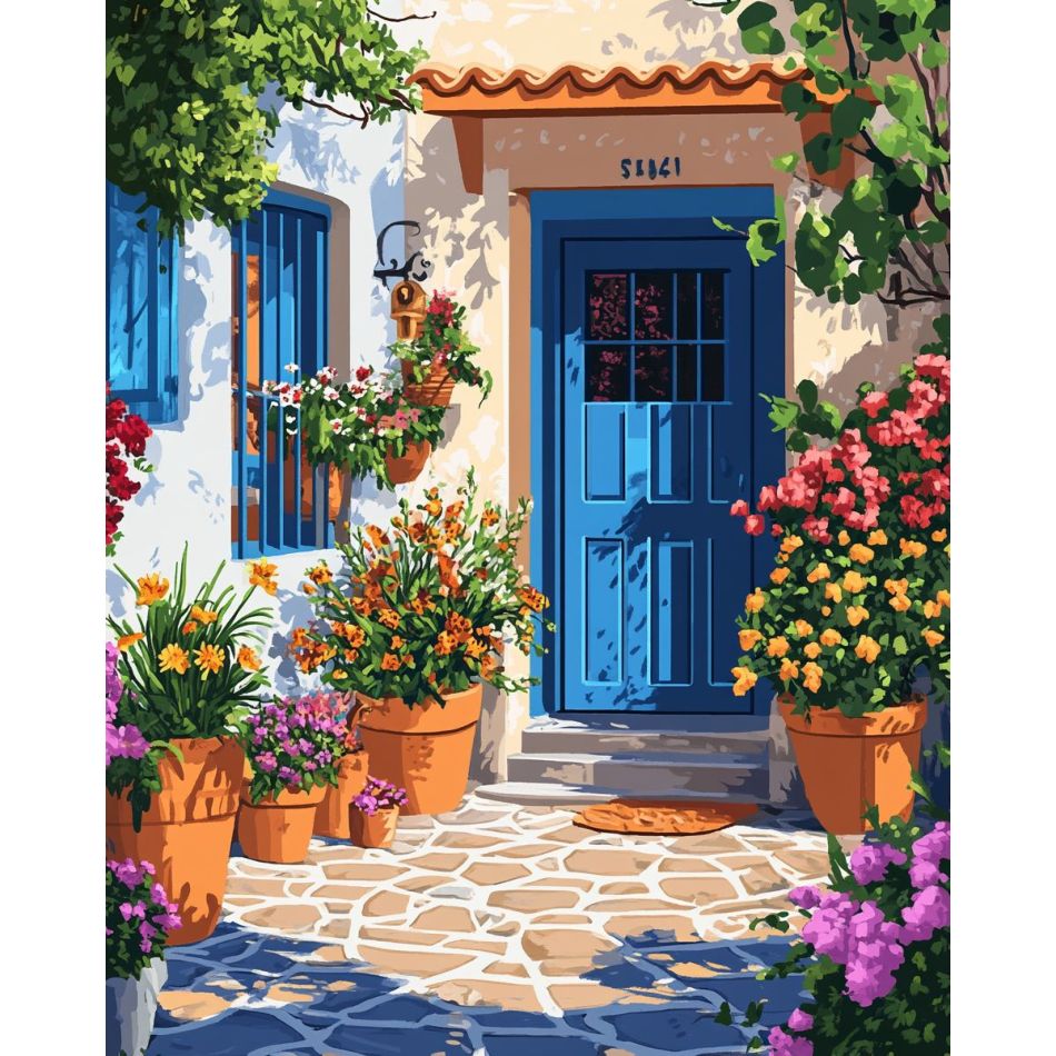 Art Craft Ideas For Adults - RUOPOTY Mavi Kapı Elmas Boyama Kitleri