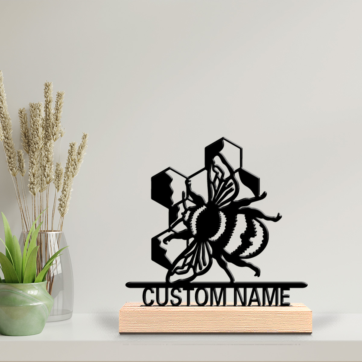 Art Craft Simple - 1 adet Basit arı Özel Ad