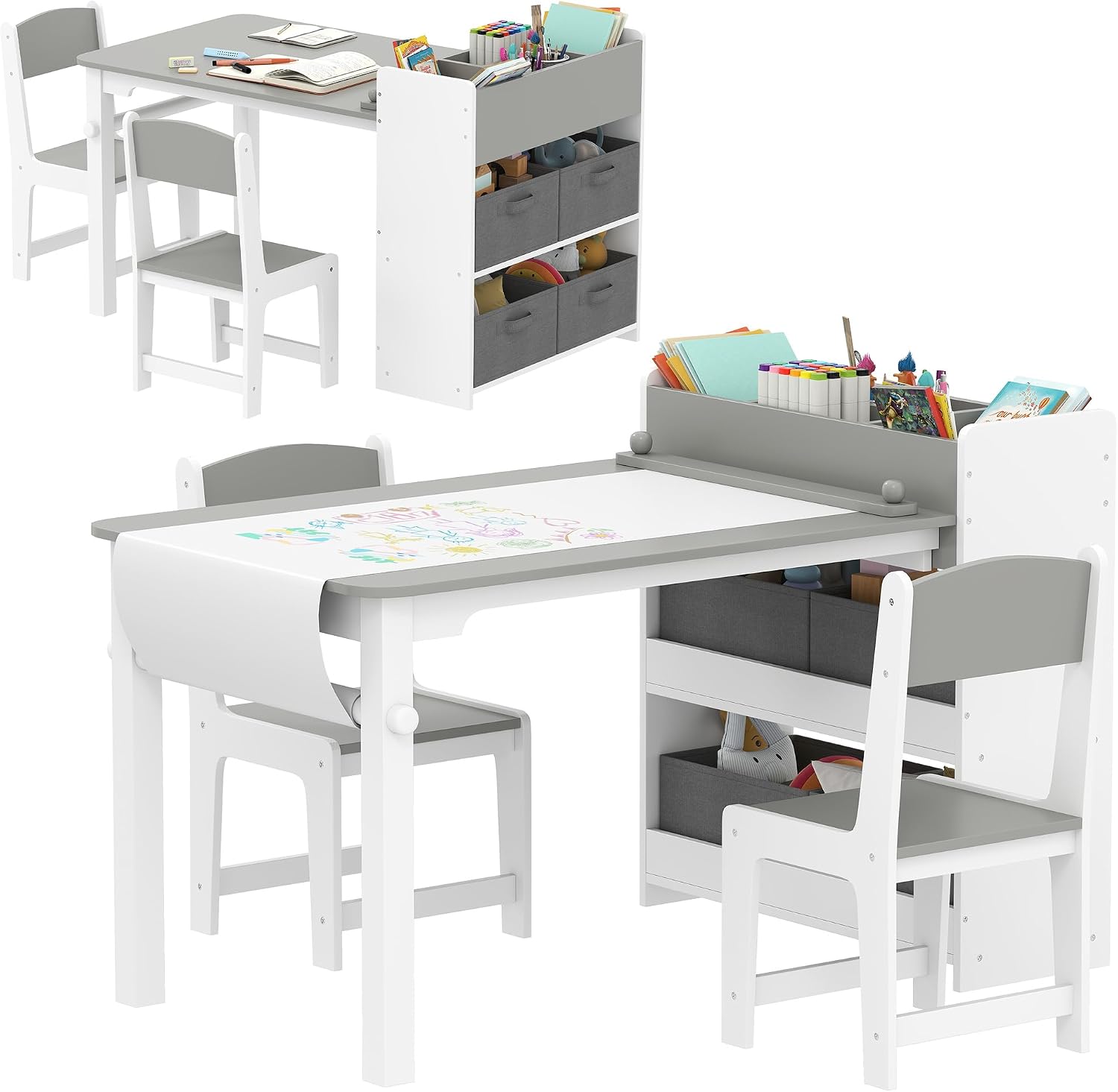Art Craft Toddler - Çocuklar için Resim Masası ve Şövale