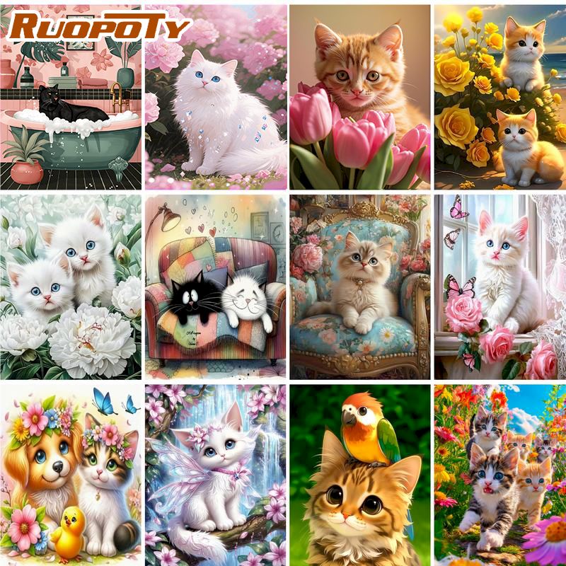 Art Craft Ideas For Adults - RUOPOTY 5d Elmas Boyama Dekorasyonu Diy