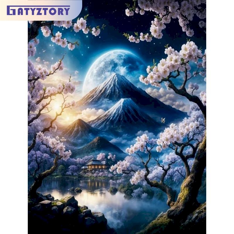 Art Craft Night - GATYZTORY 5d Elmas Boyama El İşi