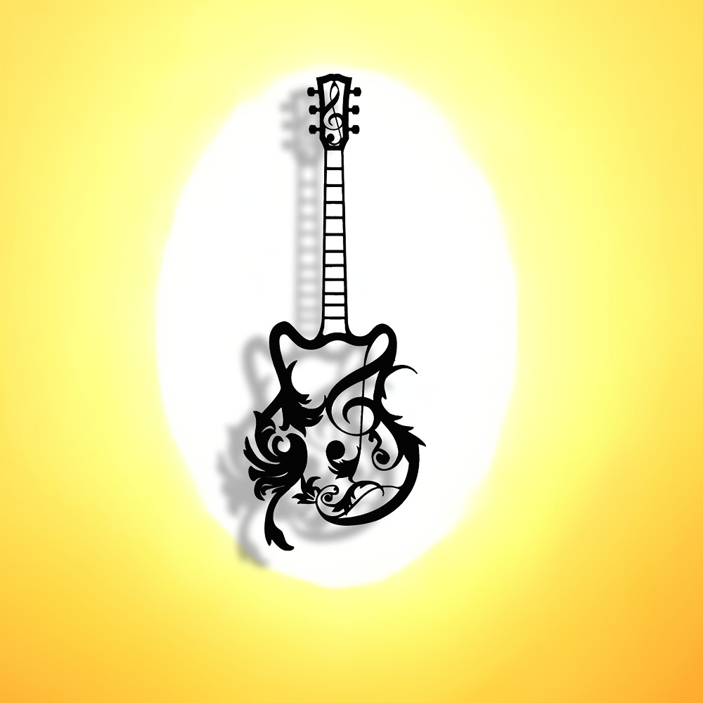 CIFbuy Dövme Metal Gitar Duvar - Art Craft Cafe incelemesi ve fiyatı