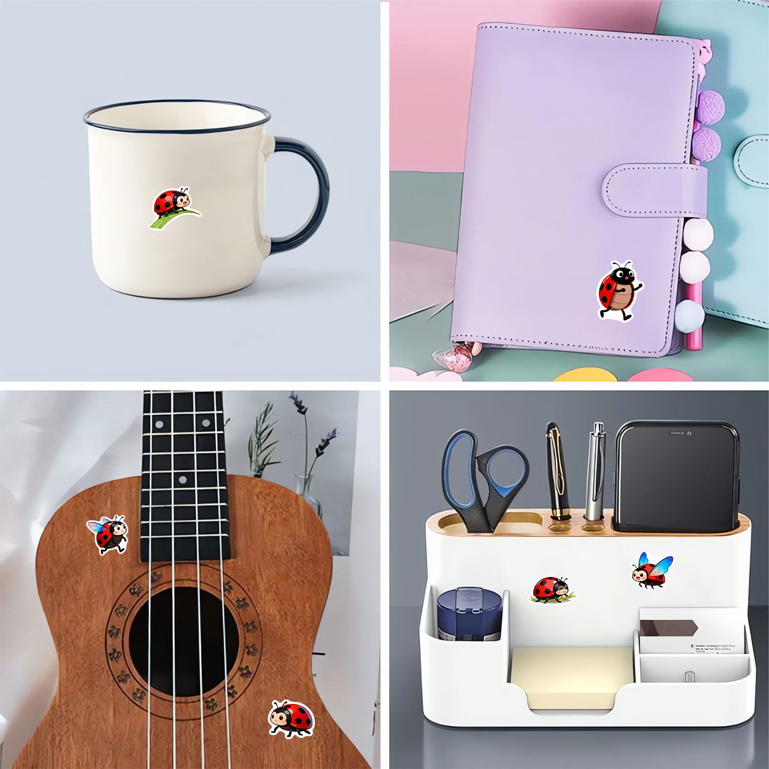 1 Rulo (500 Adet) 10 Düzensiz  - Art Craft Ladybug incelemesi ve fiyatı