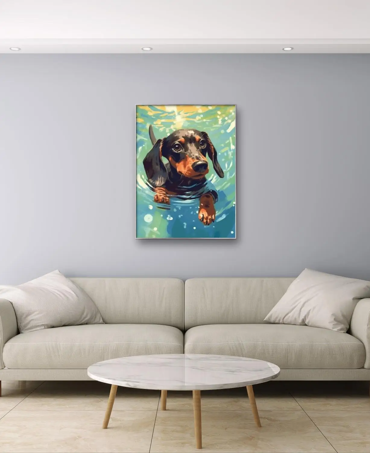 Dachshund DIY Dijital Yağlıboy - Art Craft Simple incelemesi ve fiyatı