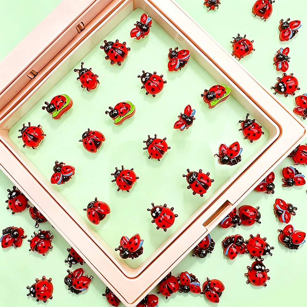 50 adet 3D karikatür uğur böce - Art Craft Ladybug incelemesi ve fiyatı
