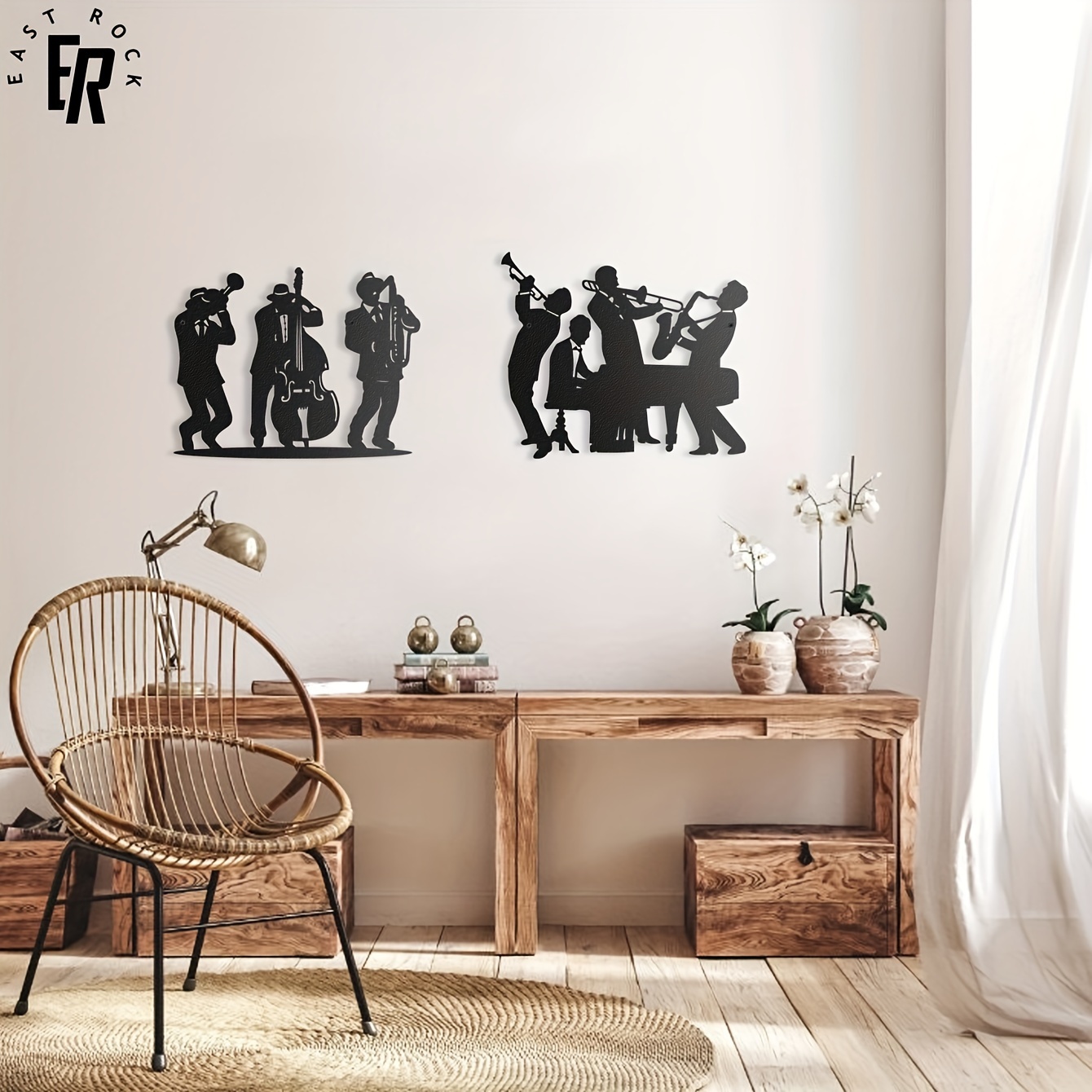 Metal Müzisyeni Silüeti Duvar  - Art Craft Cafe incelemesi ve fiyatı