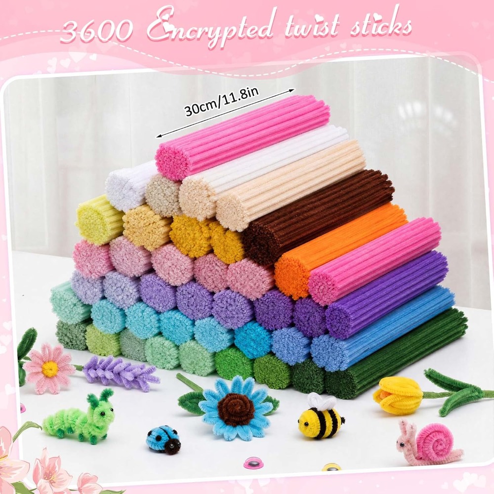 3600 Adet 12 İnç El İşi Boru T - Art Craft Party incelemesi ve fiyatı