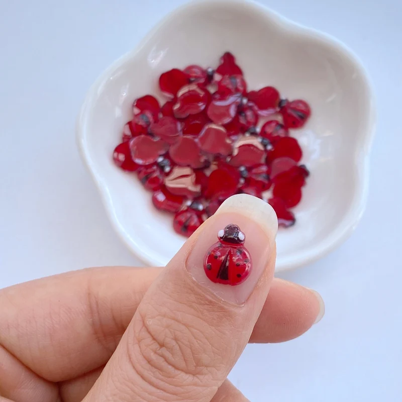 50 Adet Yeni tırnak sanat akse - Art Craft Ladybug incelemesi ve fiyatı