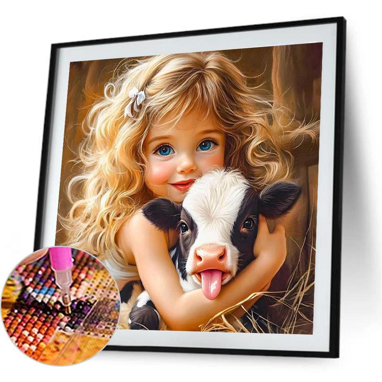 Hayvan Tam DIY 5D Yuvarlak Mat - Art Craft Ideas For Adults incelemesi ve fiyatı