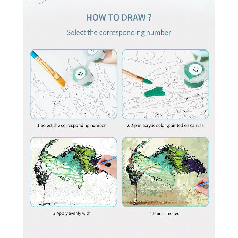 GATYZTORY boyama numaraları za - Art Craft Ideas For Adults incelemesi ve fiyatı