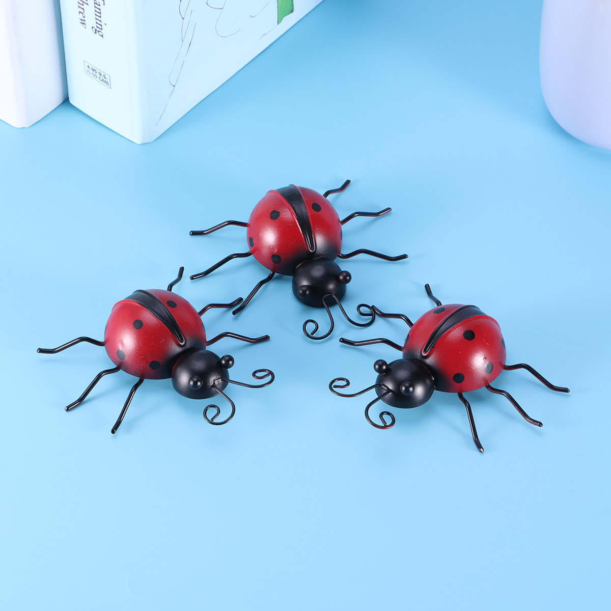 3 adet uğur böceği duvara mont - Art Craft Ladybug incelemesi ve fiyatı