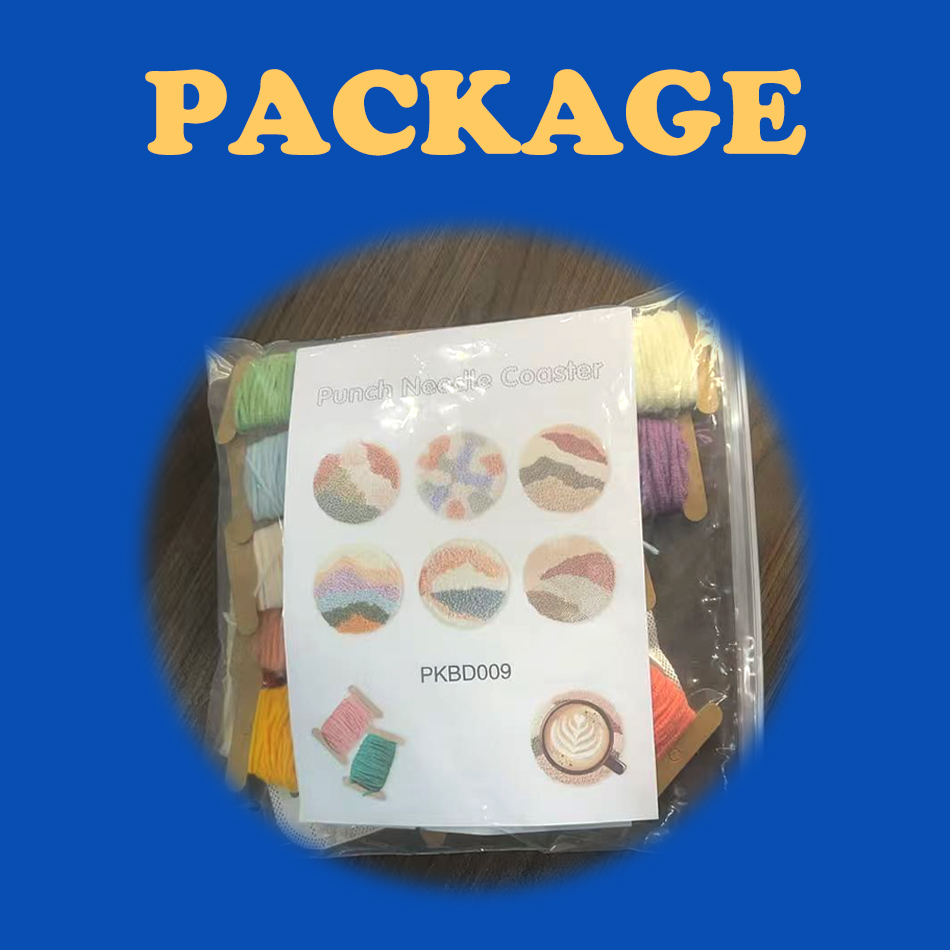 Punch İğne İşlemeli Bardak Alt - Art Craft Simple incelemesi ve fiyatı