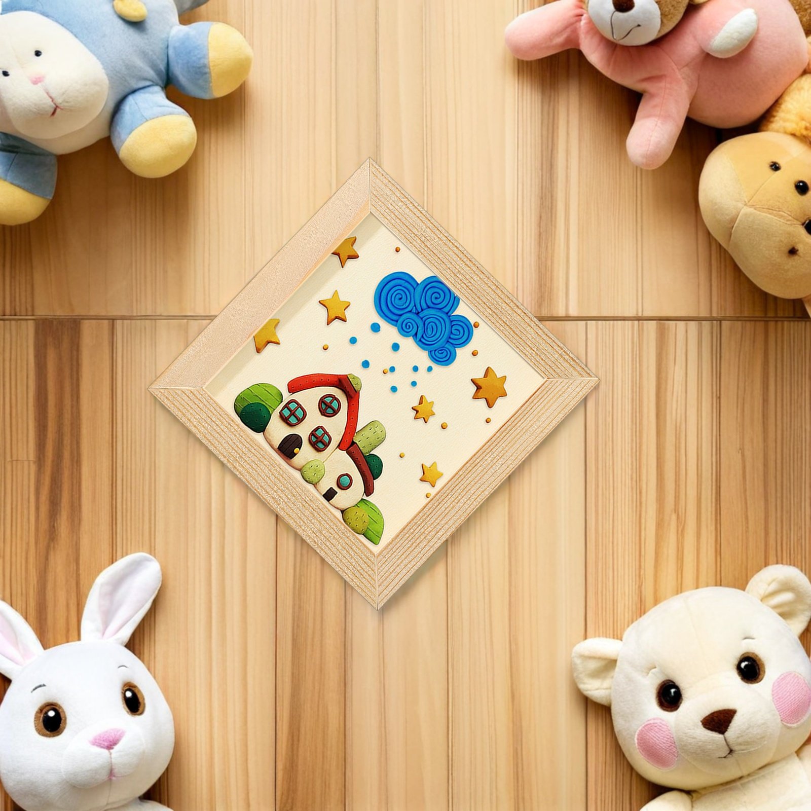 8 adet kil boş çerçeveler DIY  - Art Craft Simple incelemesi ve fiyatı