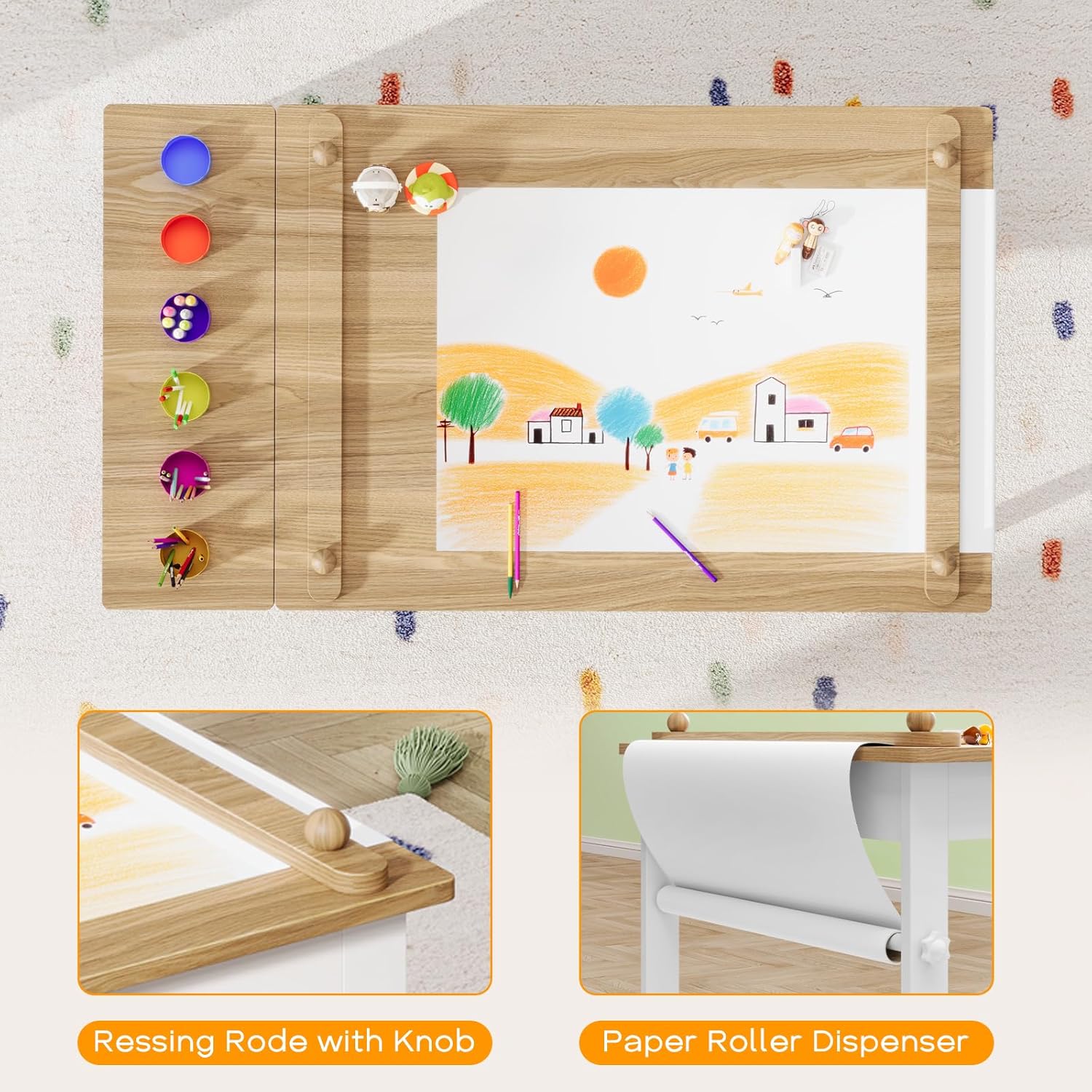 Çocuk Sanat Masası ve Sandalye - Art Craft Toddler incelemesi ve fiyatı