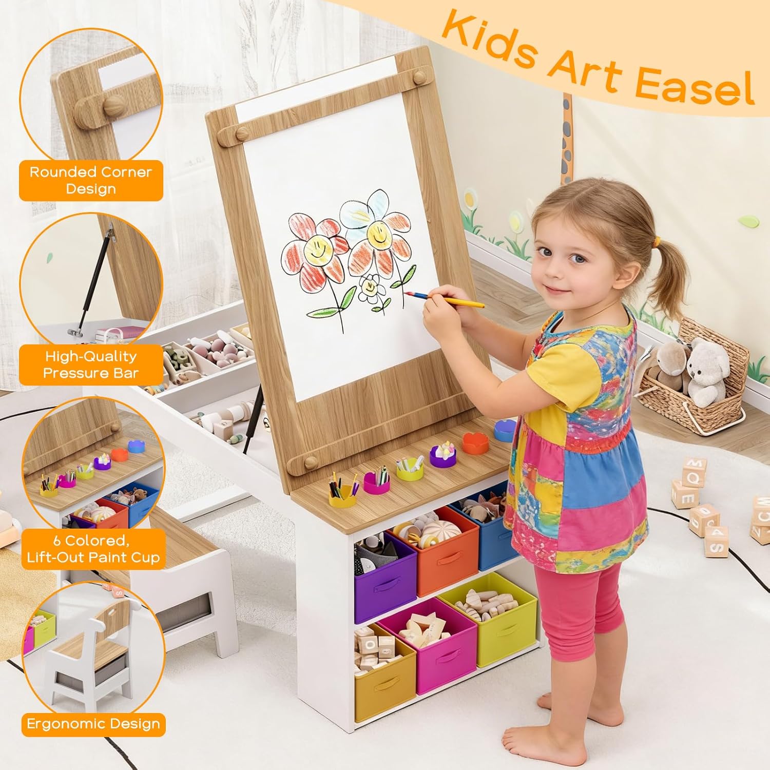 Çocuk Sanat Masası ve Sandalye - Art Craft Toddler incelemesi ve fiyatı