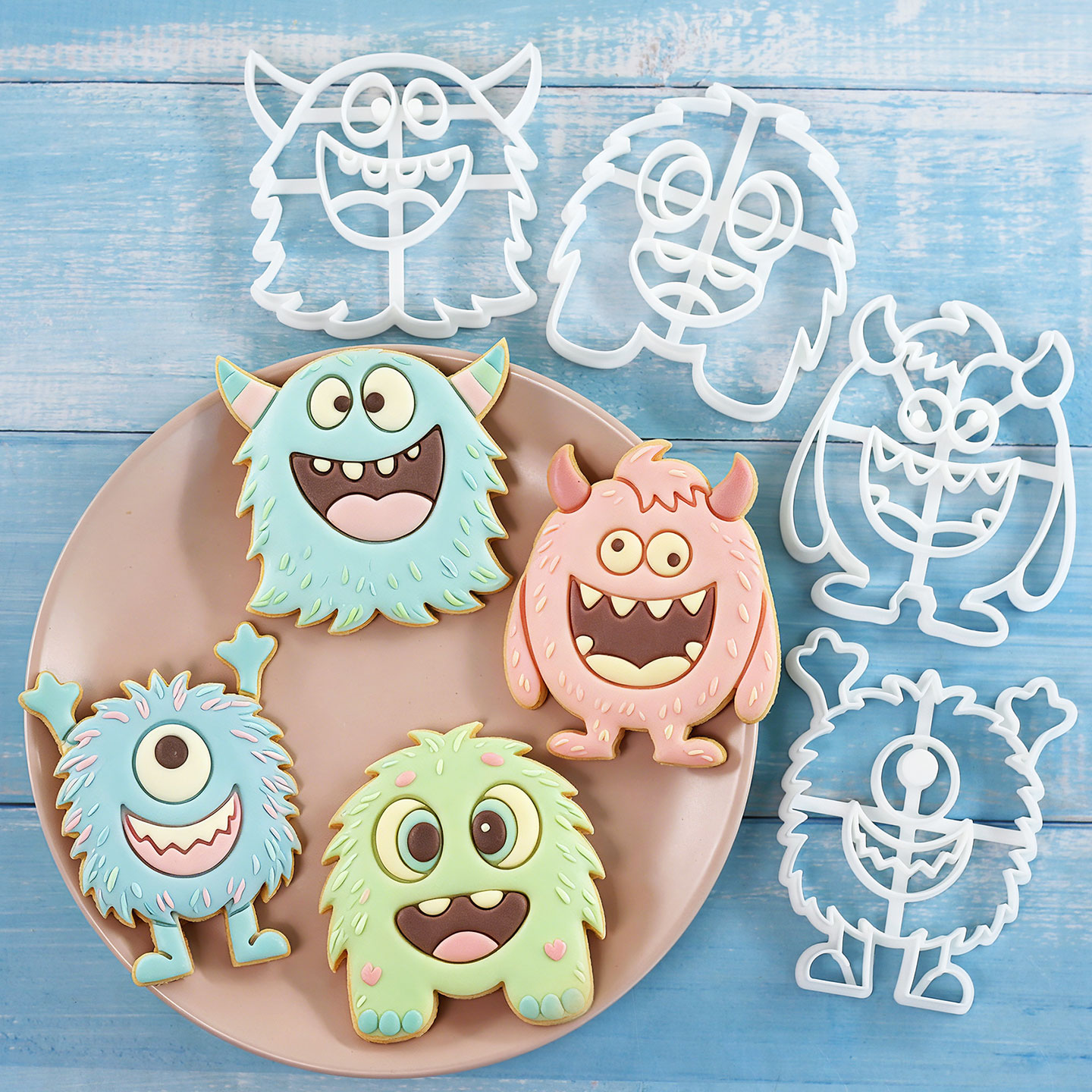 1 adet/4 adet büyük canavar ku - Art Craft Party incelemesi ve fiyatı