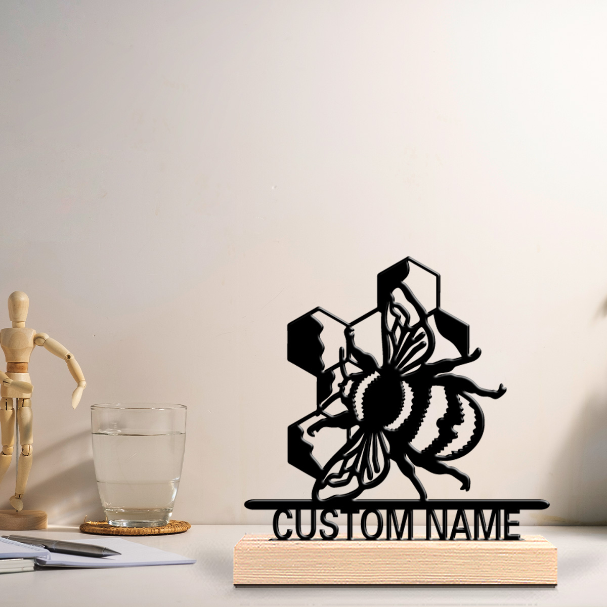 1 adet Basit arı Özel Ad Metal - Art Craft Simple incelemesi ve fiyatı