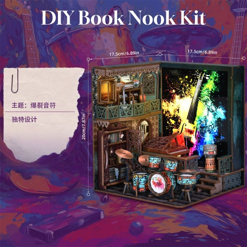 Müzik Notaları Işık Kutusu DIY - Art Craft Night incelemesi ve fiyatı